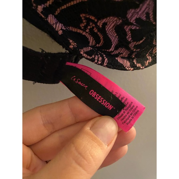 La Senza Obsession cute lace push up plunge bra 36c - Picture 7 of 8